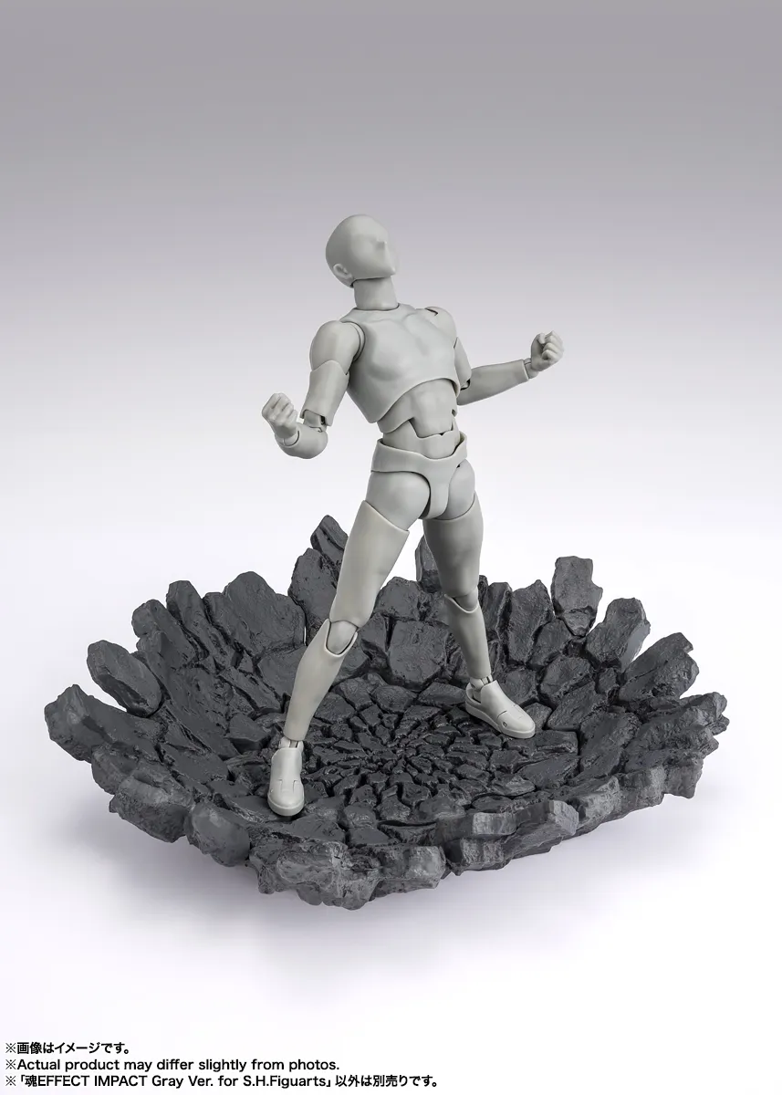 Tamashii Effect Impact Gray X S.H.Figuarts DS Modellismo Tamashii Effect Impact Gray X S.H.Figuarts - vista 4