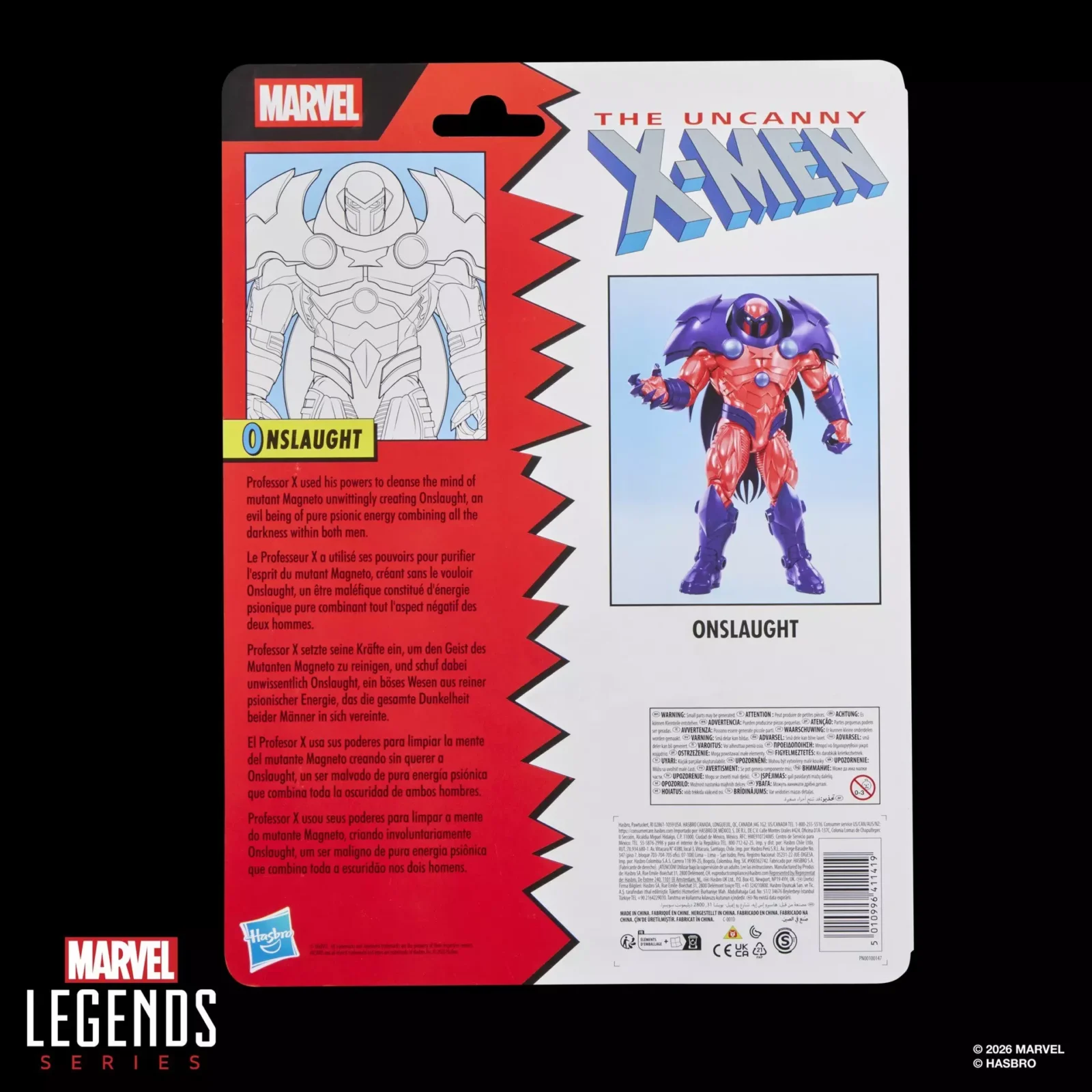 Marvel Legends X-Men Onslaught Action Figure DS Modellismo Marvel Legends X-Men Onslaught Action HASBRO - vista 3