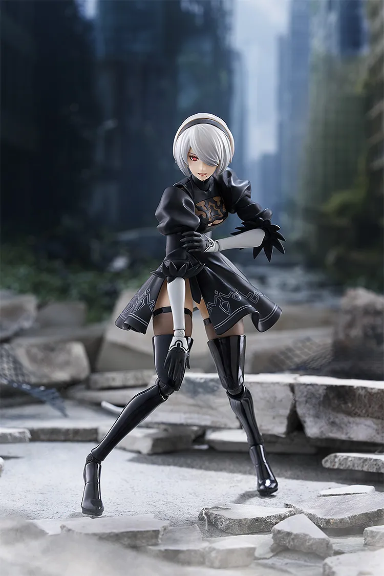 Nier Automata 2B Yorha NO2 Type B Figma Action Figure Rerun DS Modellismo Nier Automata 2B Yorha NO2 Type B Figma - vista 4