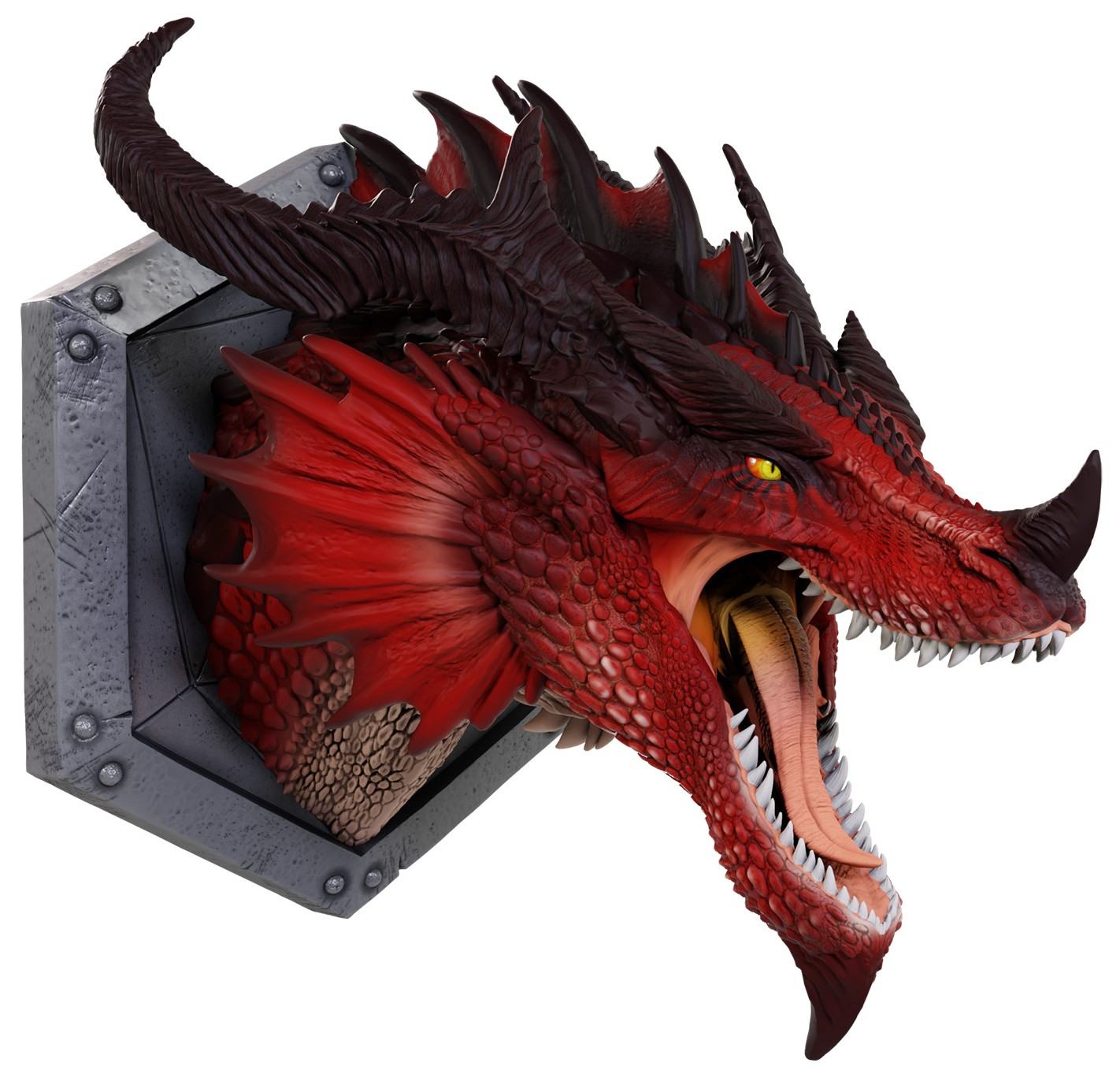 Replica Dungeons & Dragons of the Realms Red Dragon 12 Inches Trophy Plaque DS Modellismo Replica Dungeons & Dragons Realms Red Dragon