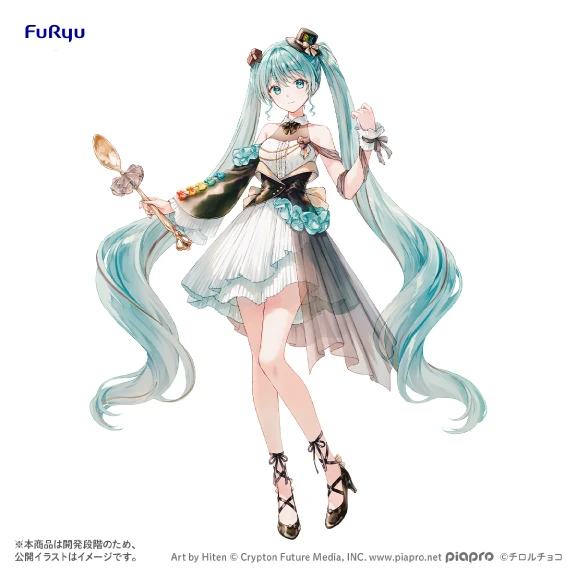 Hatsune Miku X Tirol Choco Collaboration Coffee Nougat Figure DS Modellismo Hatsune Miku X Tirol Choco Collaboration