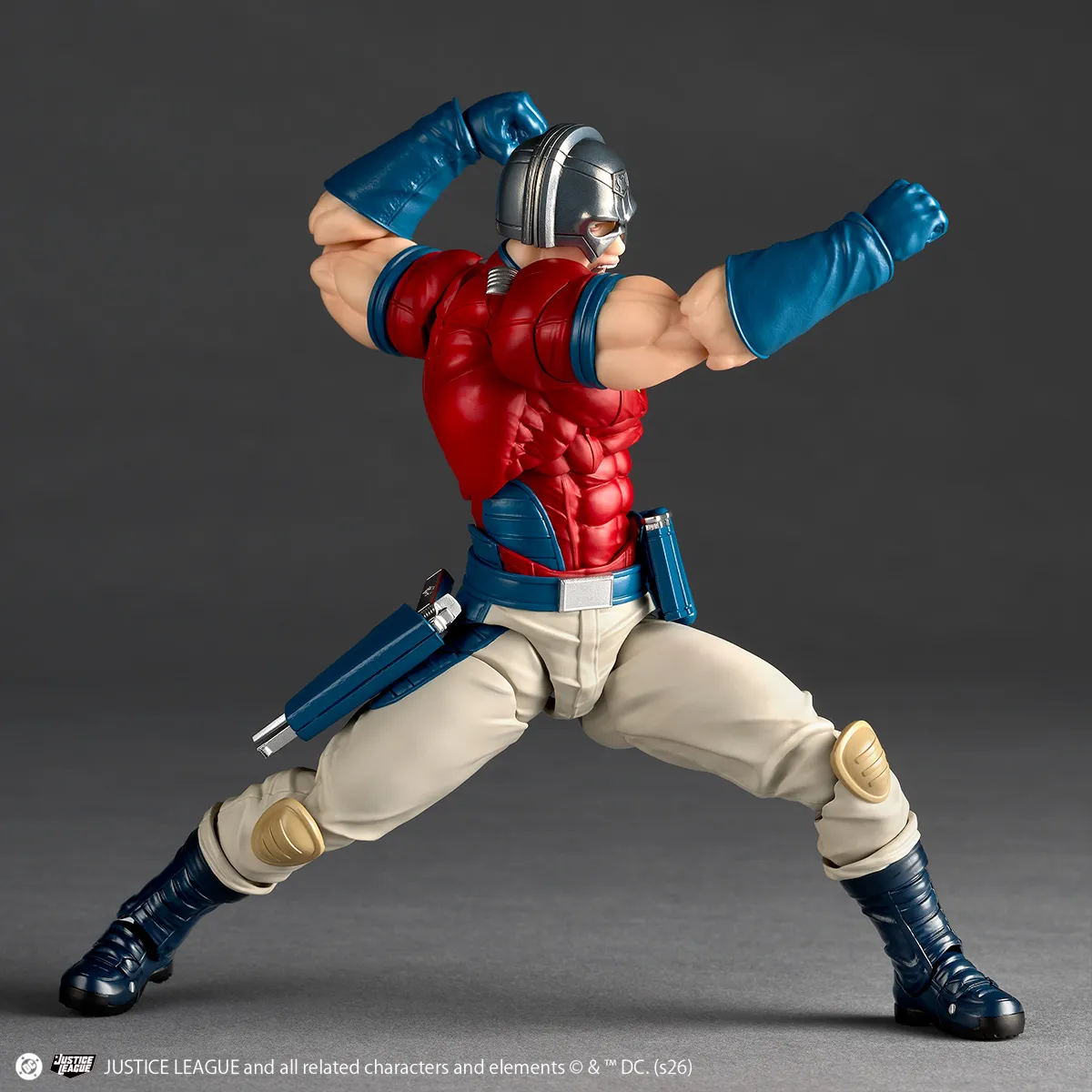 Revoltech Amazing Yamaguchi DC Peacemaker Action Figure DS Modellismo Revoltech Amazing Yamaguchi Dc Peacemaker - vista 5