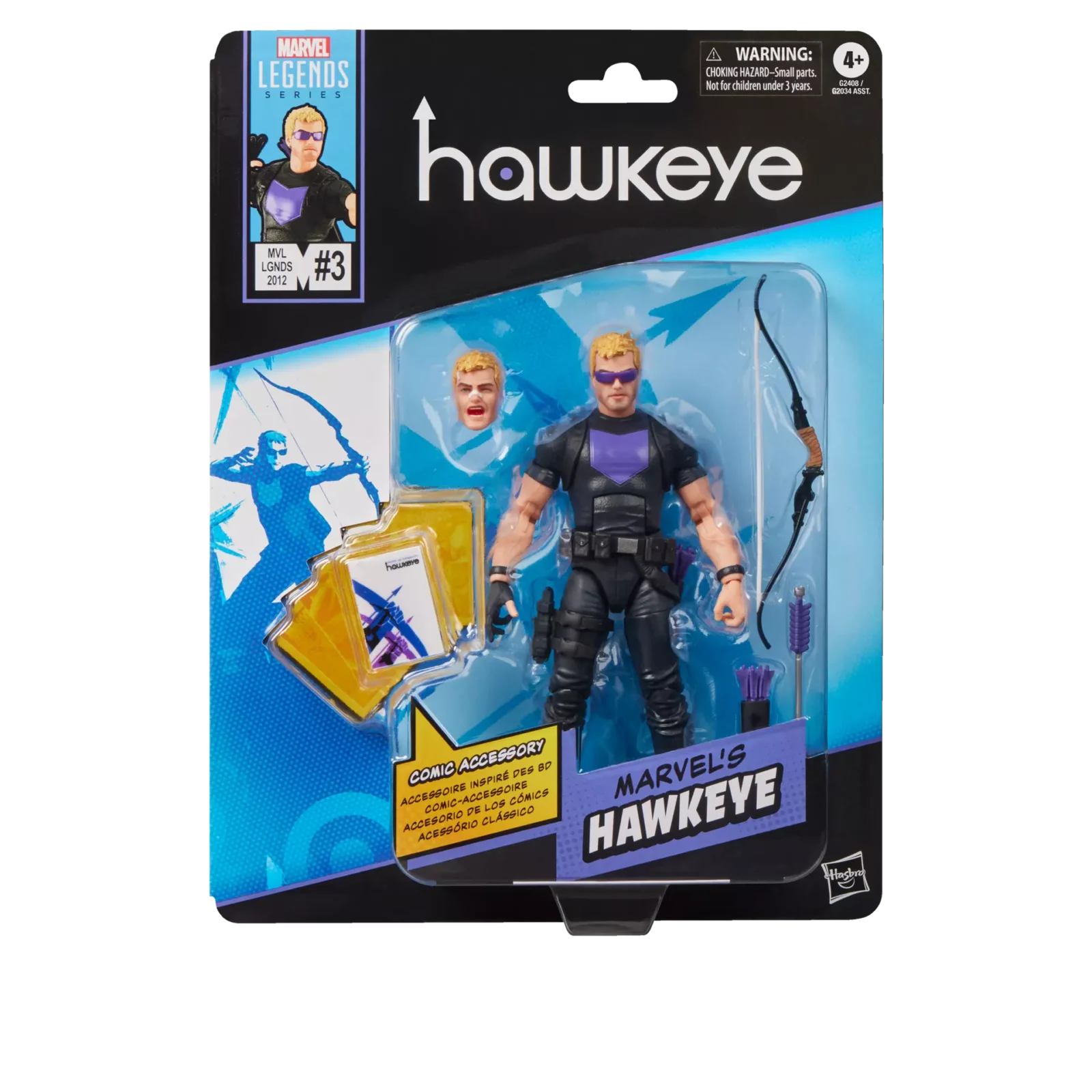 Marvel Legends Mini Comics Hawkeye Action Figure DS Modellismo Marvel Legends Mini Comics Hawkeye Action - vista 2