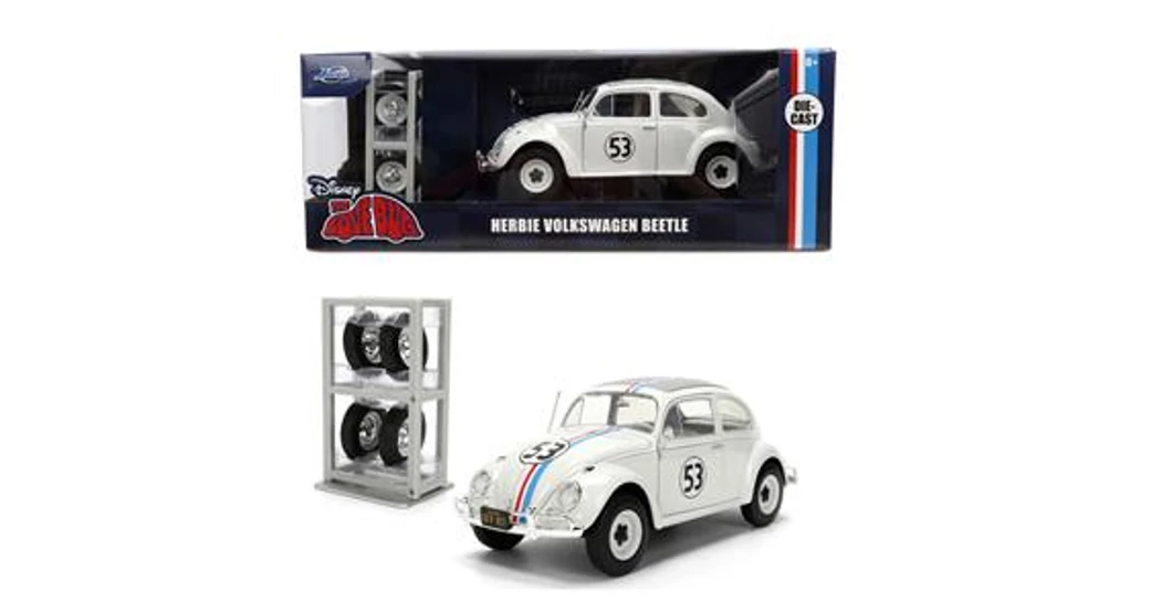 Harbie the Love Bug Volkswagen Beetle 1/24 Die-Cast Model DS Modellismo Harbie Love Bug Volkswagen Beetle Die-Cast - vista 2