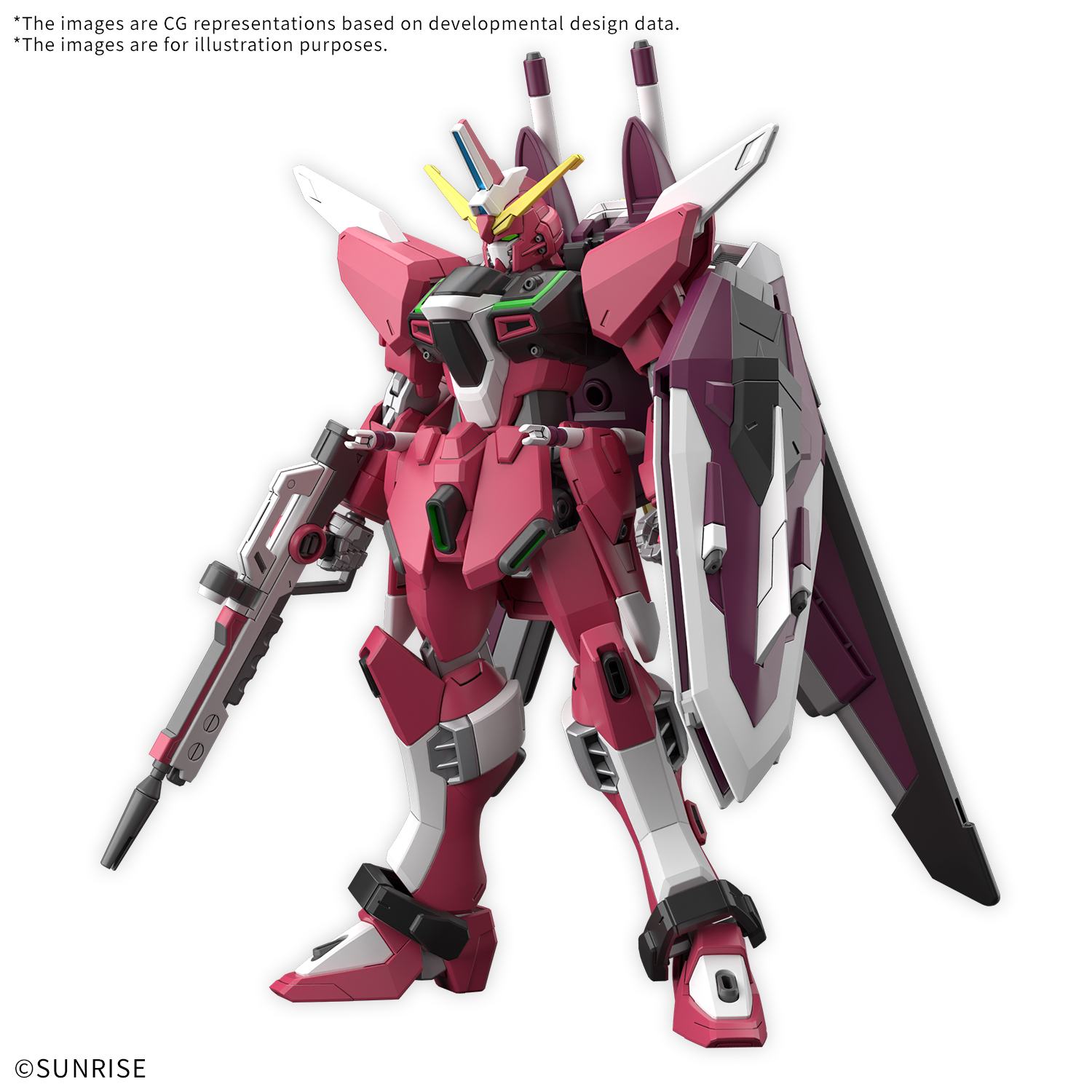 HG Gundam Infinite Justice & Booster Unit 1/144 DS Modellismo Hg Gundam Infinite Justice & Booster Unit