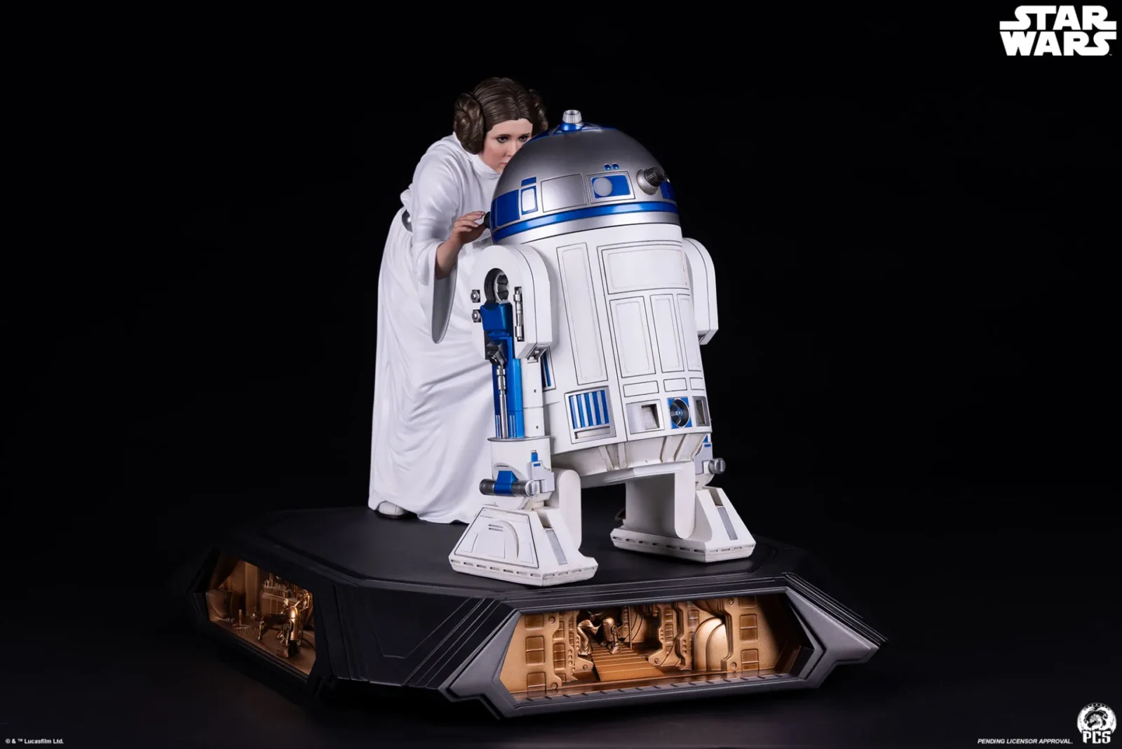 Statua Star Wars Princess Leia 1:3 Scale DS Modellismo Statua Star Wars Princess Leia Scale PCS - vista 2