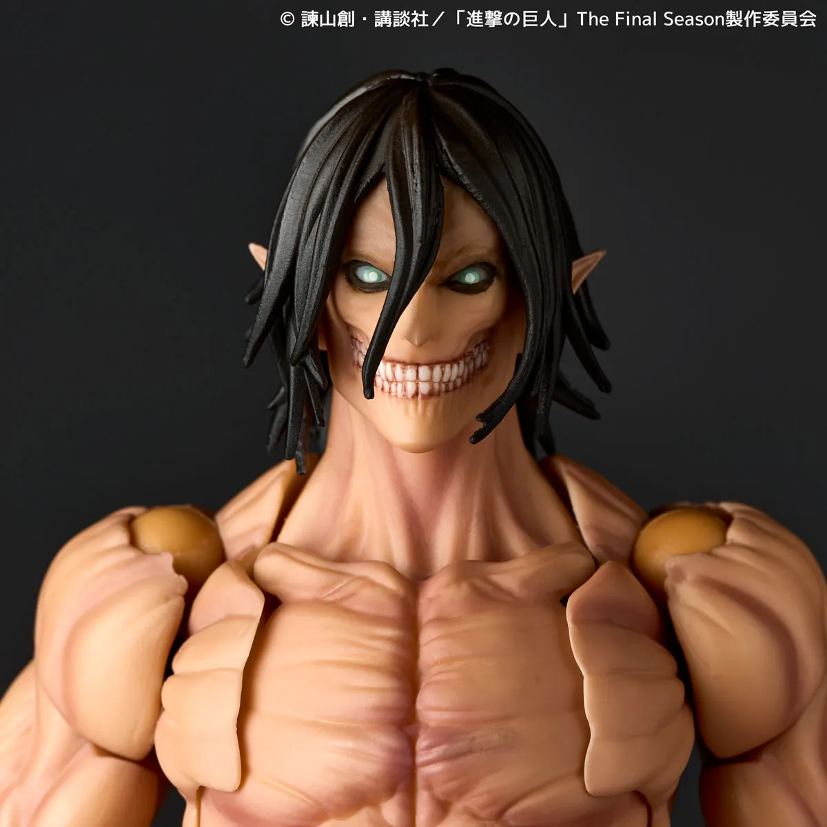 Revoltech A.Y. Attack on Titan Attack Titan Action Figure 2027 RE-Release Action Figure DS Modellismo Revoltech A.Y. Attack on Titan Attack Titan - vista 3