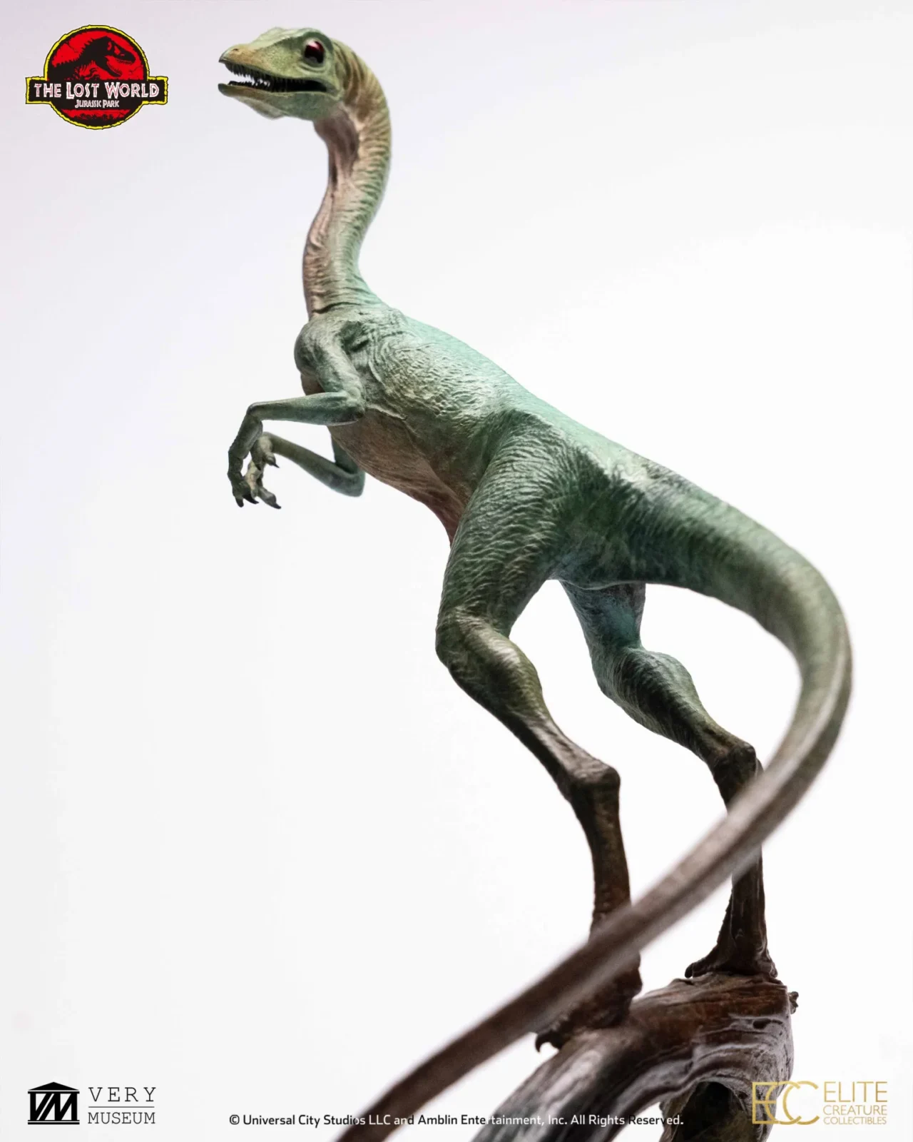 Jurassic Park Lost World Compsognathus 2/3 Scale Fine Art Bronze DS Modellismo Jurassic Park Lost World Compsognathus 2/3 - vista 4
