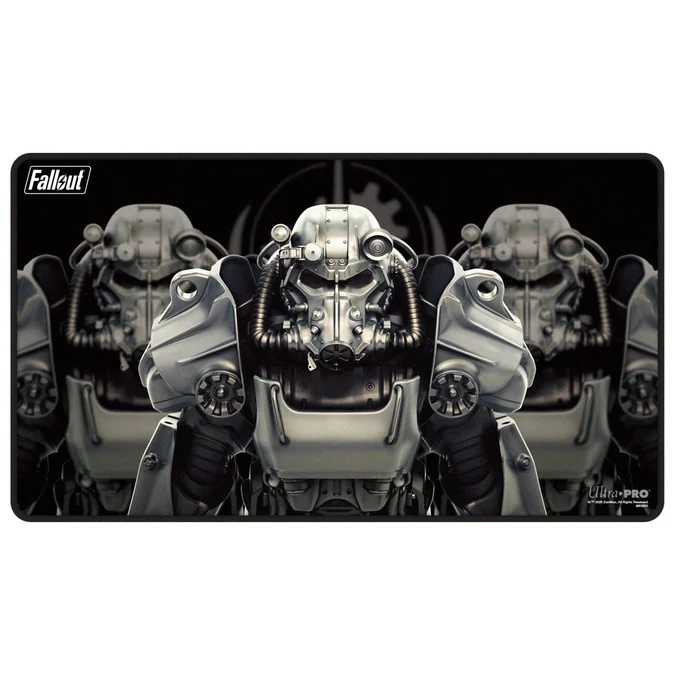 Tappetino da gioco E-16493 - Fallout Brotherhood of Steel - Black-Stitched DS Modellismo Tappetino da gioco E-16493 Fallout