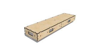 Base dell'Impianto 1 m x 0,25 m scala H0