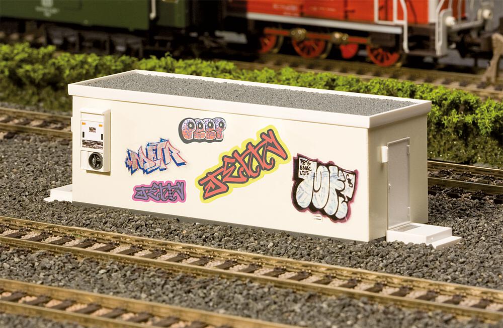 Decalcomanie Graffiti Scala H0 DS Modellismo Decalcomanie Graffiti scala H0 Faller