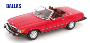 Mercedes 450SL R107 USA 1979 Red scala 1/12