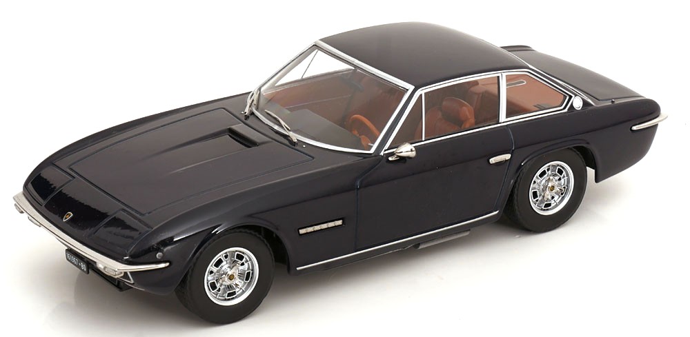 Lamborghini Islero S Dark Blue 1969 DS Modellismo Lamborghini Islero S Dark Blue scala 1/18