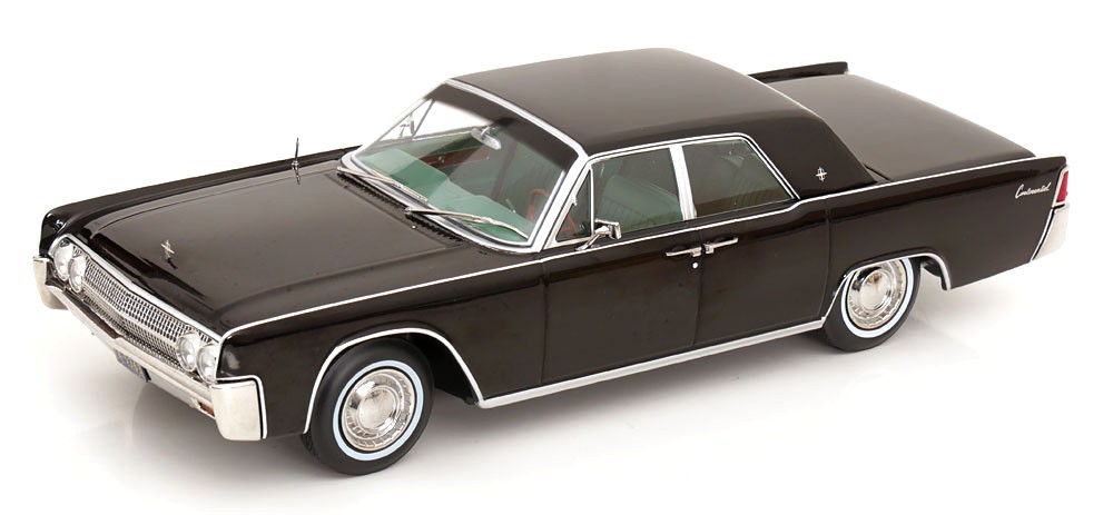 Lincoln Continental Sedan Black 1963 DS Modellismo Lincoln Continental Sedan Black scala 1/18