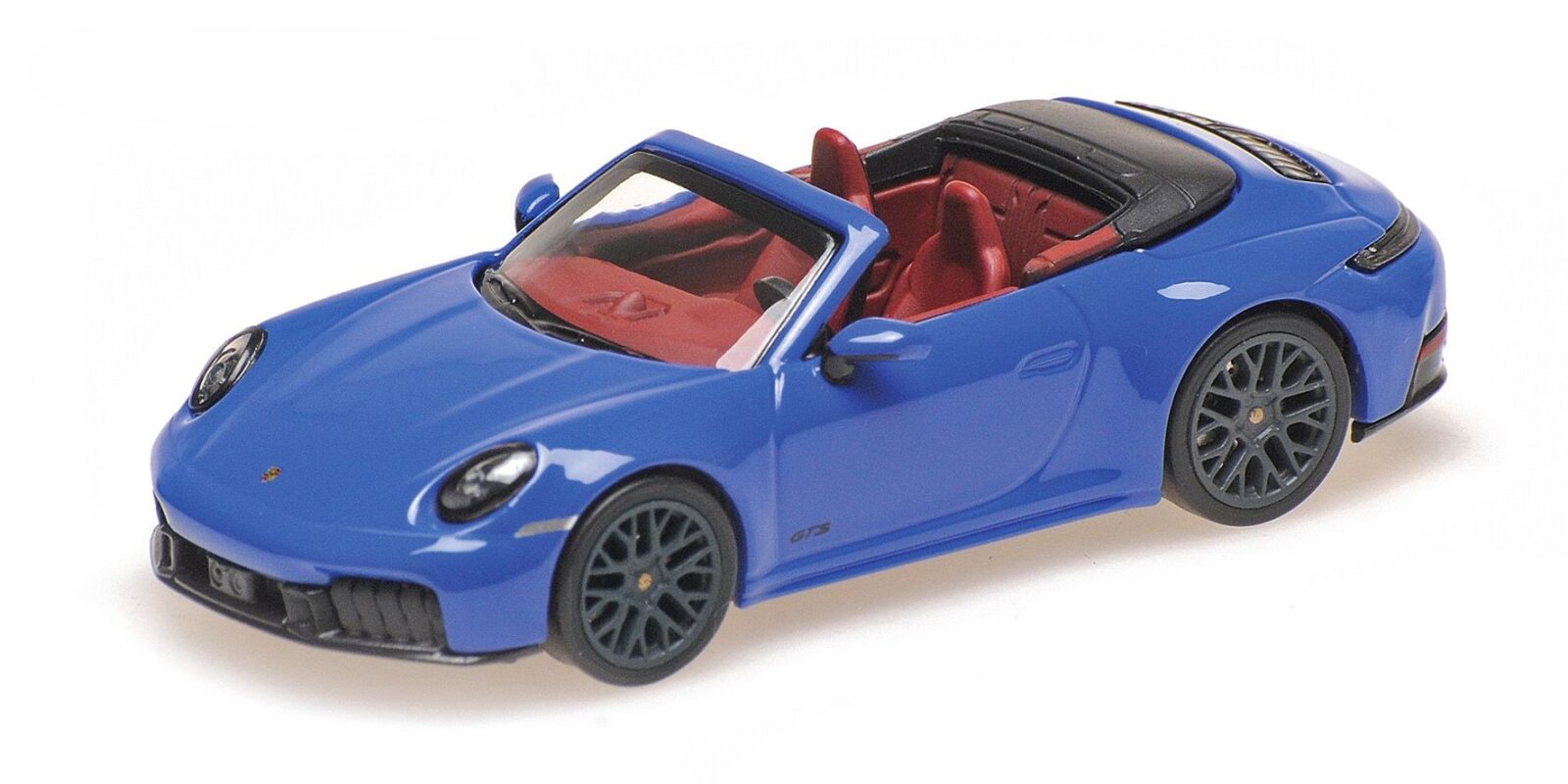 Porsche 911 (992.2) Carrera GTS Cabriolet Blue 2025 DS Modellismo Porsche 911 Carrera GTS Cabriolet scala 1/64