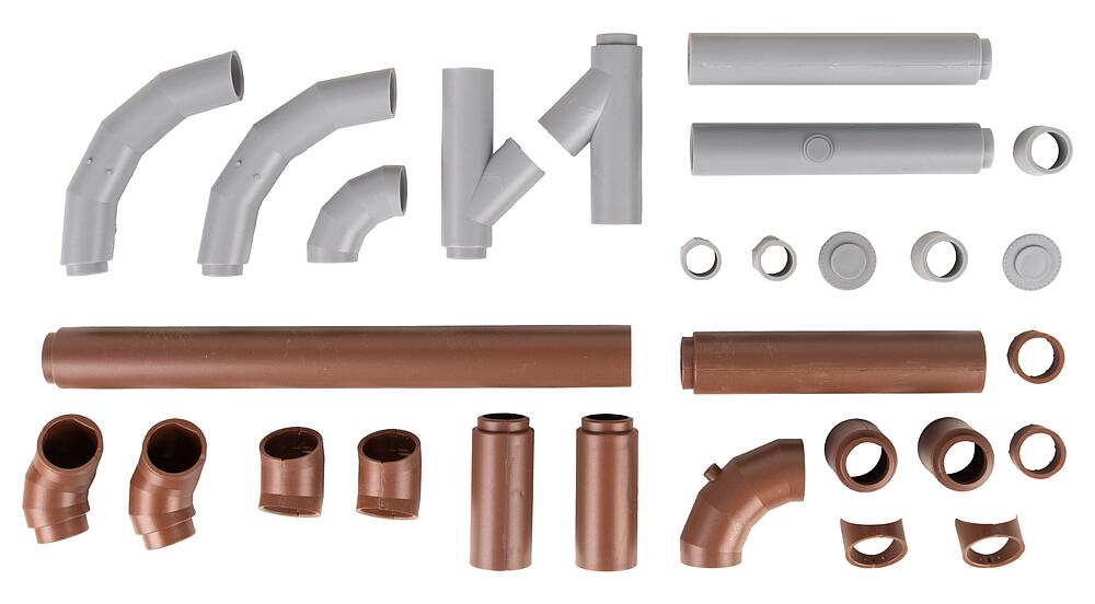 Condutture con Supporti Scala H0 DS Modellismo Condutture Supporti scala H0 Faller - vista 3