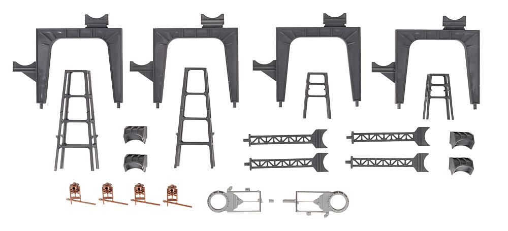 Condutture con Supporti Scala H0 DS Modellismo Condutture Supporti scala H0 Faller - vista 2