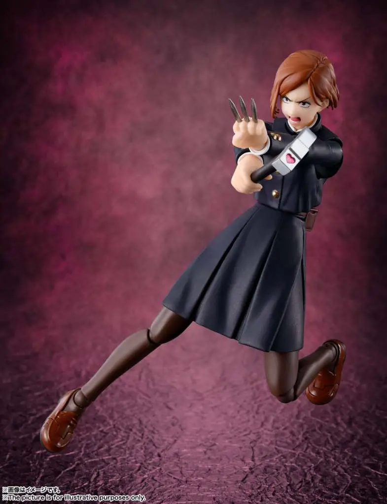 Jujutsu Kaisen Nobara Kugisak SHF DS Modellismo Jujutsu Kaisen Nobara Kugisak Shf BANDAI - vista 3