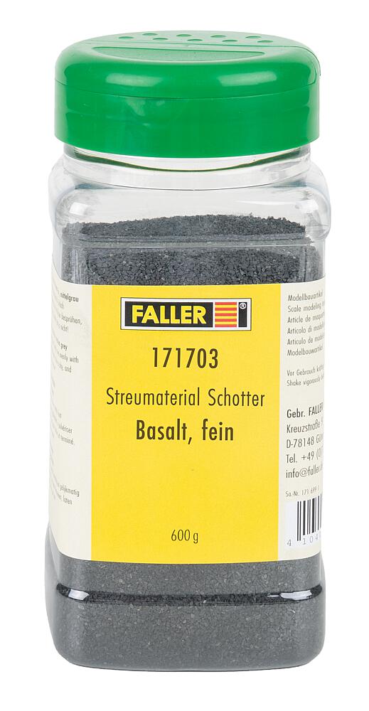 Materiale da Spargere: Ghiaia - Basalto, Fine, 600 g Scala H0 DS Modellismo Materiale da Spargere: Ghiaia scala H0
