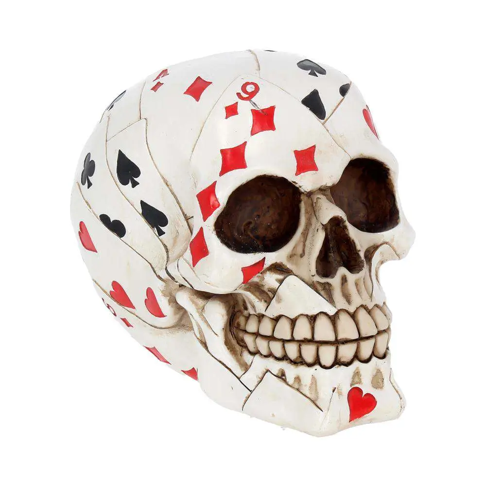 Decorazione Skull Hand Playing Card DS Modellismo Decorazione Skull Hand Playing Card