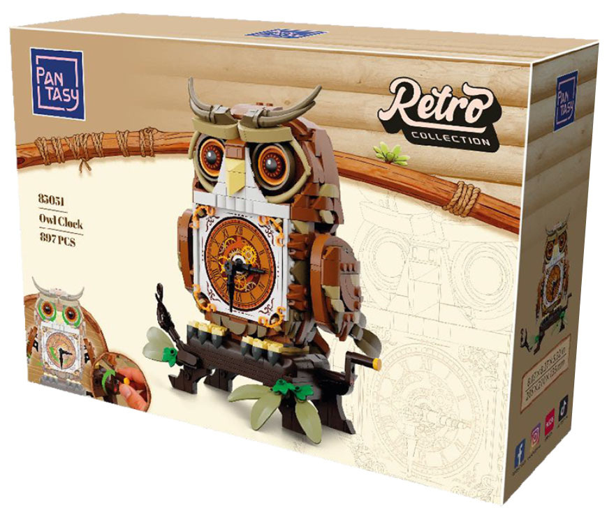 Pantasy 85051 Retro L'Orologio Gufo DS Modellismo Pantasy 85051 Retro L'Orologio Gufo