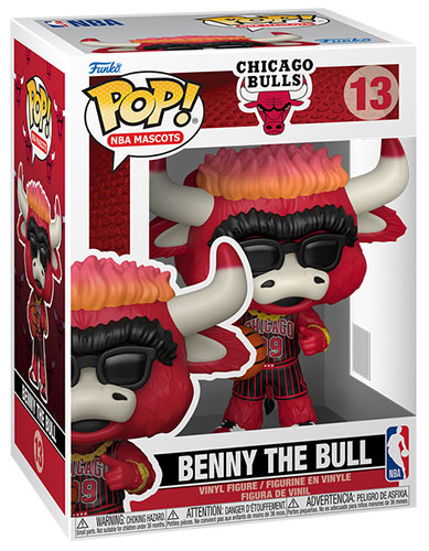Funko POP NBA Mascots Chicago Bulls Benny The Bull DS Modellismo Funko POP NBA Mascots Chicago Bulls Benny The Bull