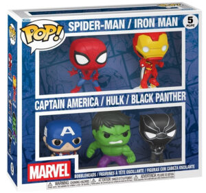 Funko Pops Marvel 5 Pack