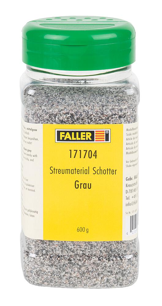 Materiale da Spargere: Ghiaia - Grigia, 600 g Scala H0 DS Modellismo Materiale da Spargere: Ghiaia scala H0