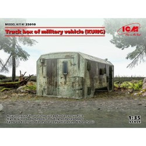 1/35 Truck box of military vehicle (Kung) DS Modellismo 1/35 Truck box of military vehicle (Kung)