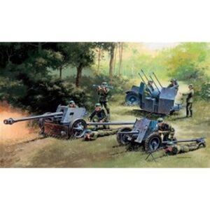 1/72 Guns Set: PAK35 - PAK40 - FLAK38