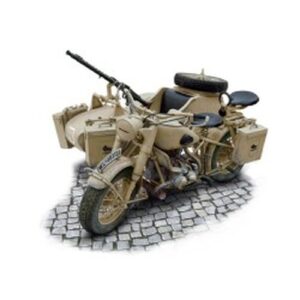1/9 German Military Motorcycle R75 with Sidecar