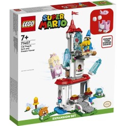 Lego Super Mario - Pack di Espansione: Costume di Peach gatto e Torre ghiacciata DS Modellismo Lego Super Mario - Pack di Espansione: Costume di Peach gatto e Torre ghiacciata