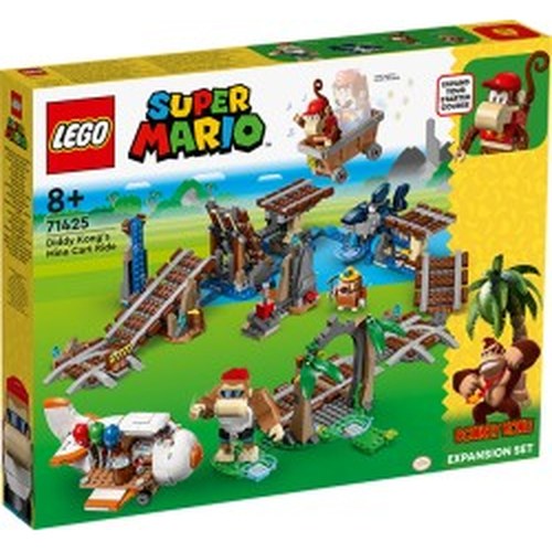 Lego Super Mario - Pack di espansione: Corsa nella miniera di Diddy Kong DS Modellismo Lego Super Mario - Pack di espansione: Corsa nella miniera di Diddy Kong