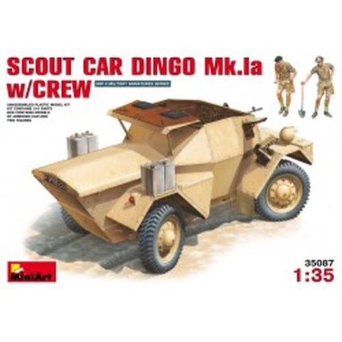 1/35 Scout Car Dingo Mk 1a w/crew DS Modellismo 1/35 Scout Car Dingo Mk 1a w/crew