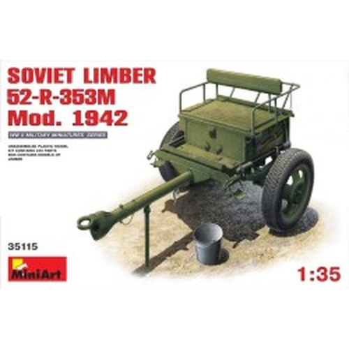1/35 Soviet Limber 52-R-353M Mod.1942 DS Modellismo 1/35 Soviet Limber 52-R-353M Mod.1942