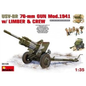 1/35 Usv-BR 76-mm Gun Mod.1941 w/Limber & Crew