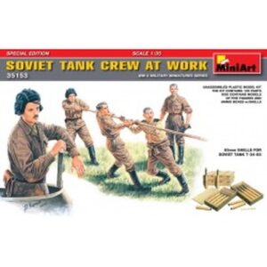 1/35 Soviet Tank Crew at Work. edizione speciale