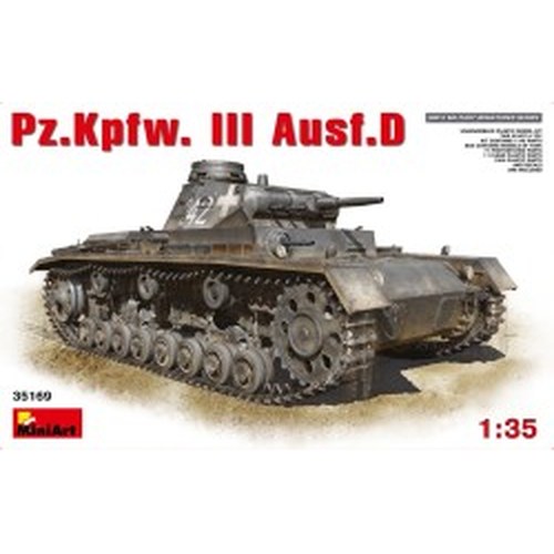 1/35 Pz.Kpfw.3 Ausf.D DS Modellismo 1/35 Pz.Kpfw.3 Ausf.D