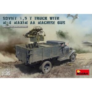 1/35 Soviet 1,5 t Truck w/ M-4 Maxim AA Machine Gun