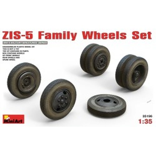 1/35 ZIS-5 Family Wheels Set DS Modellismo 1/35 ZIS-5 Family Wheels Set