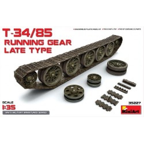 1/35 T-34/85 Running Gear Late Type DS Modellismo 1/35 T-34/85 Running Gear Late Type