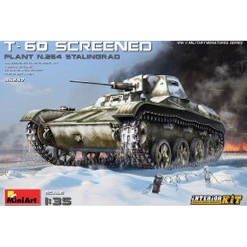1/35 T-60 Screened (Plant No.264,Stalingrad) Interior Kit DS Modellismo 1/35 T-60 Screened (Plant No.264,Stalingrad) Interior Kit