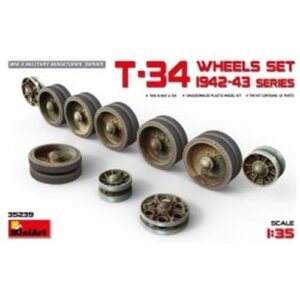 1/35 T-34 Wheels Set. 1942-43 Series