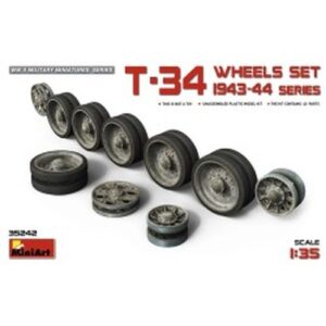 1/35 T-34 Wheels Set. 1943-44 Series