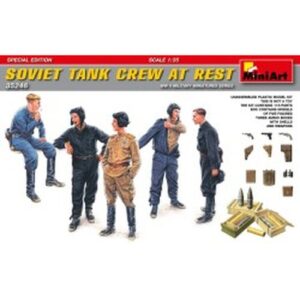 1/35 Soviet Tank Crew at Rest.edizione speciale