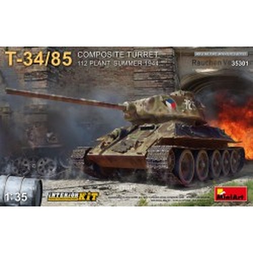 1/35 T-34/85 Composite Turret 112 Plant. Summer 1944 Inter. Kit DS Modellismo 1/35 T-34/85 Composite Turret 112 Plant. Summer 1944 Inter. Kit