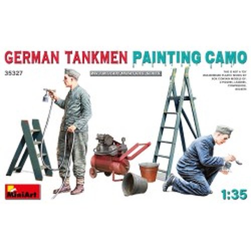 1/35 German Tankmen. Painting Camo DS Modellismo 1/35 German Tankmen. Painting Camo