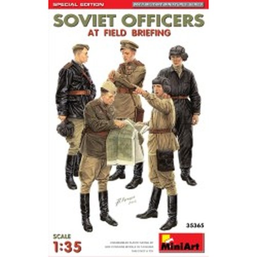 1/35 Soviet Officers at Field Briefing edizione speciale DS Modellismo 1/35 Soviet Officers at Field Briefing edizione speciale