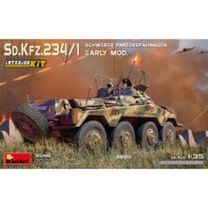 1/35 Sd.Kfz.234/1 Schwerer Panzerspahwagen. Early Mod. Interior Kit