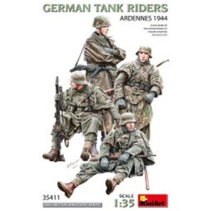 1/35 German Tank Riders (Ardennes 1944) include 4 figure